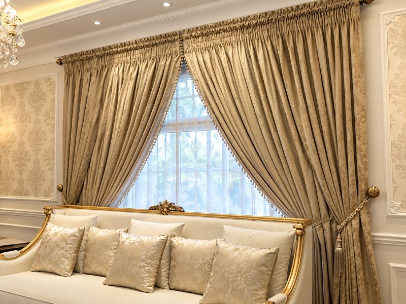 Curtain and drape panels manufactured by AM Textiles